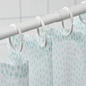 HASSJÖN ฮัสเควิน ห่วงแขวนม่านห้องน้ำ ขาว
