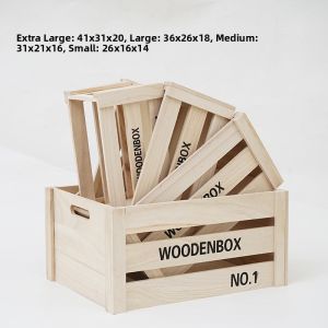 YINXIANGKONGJIAN | Decorative Rectangular Wooden Box