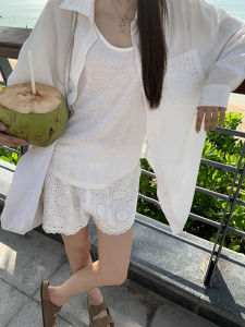 Summer New Casual Wide Leg Loose Low Waist Shorts