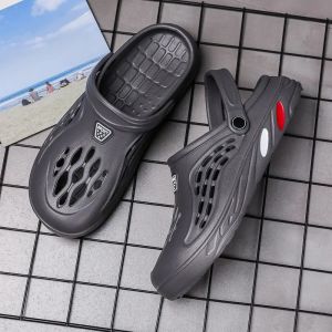Plus Size 47 48 49 Men Summer Clogs Sandals EVA Slippers Men and Women Garden Shoes Beach Sandals Couples Outdoor House Slides