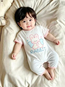 cat and fish | Pure Cotton Summer Onesie