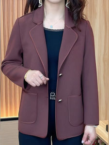 Áo Khoác Vest Nữ Cỡ Lớn Thời Trang Cao Cấp Phong Cách Mới Thu Đông 2025 Áo Khoác Ngoài Đa Năng Thanh Lịch Hương Thơm Nhỏ