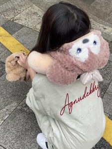 American Vintage Street Style Pure Cotton Short Sleeve T-Shirt Women Summer Couple Loose Top Retro Letter Print round Neck