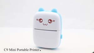 Mini Portable Bluetooth Thermal Printer Wireless Bluetooth ocket Printer Paper Photo 57 mm Label Sticker Notes Printer