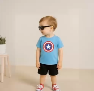 Kaos Anak Terbaru Captain S-XXL