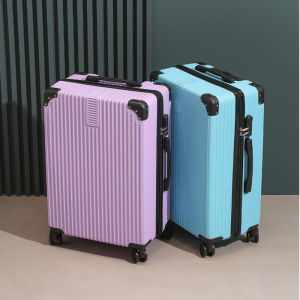 Large Capacity Travel Suitcase Male 24 Inch Female 20 Inch Boarding Box Durable Password Lock Luggage Bag Fashionable Trendy