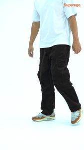 Superego Baggy Relaxed Cargo Corduroy Pants Brown BCC01C