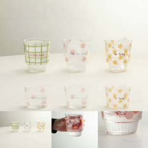 LOTUS BLUE | Elegant Home Water Glass