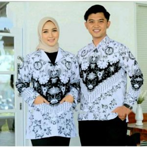SERAGAM PGRI TERBARU KAIN KATUN STANDART