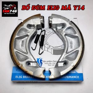Má phanh cơ ELIG mã SCM Y14 bố thắng đùm lắp Nouvo 1 đến 5 Sirius Jupiter Mio Luvias Utimo Grande và nhiều xe khác