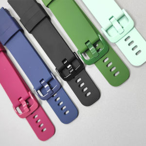 สายนาฬิกาซิลิโคนสำหรับ Huami AMAZFIT BIP 6 5 AMAZFIT BALANCE 2 GTR 4 3 2 GTS 4 mini สายนาฬิกาสำหรับ HUAWEI GT 5 Pro ขนาด 20 22 มม.