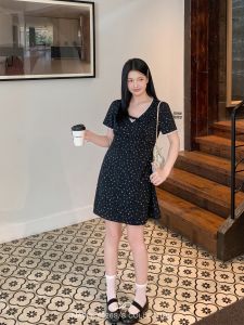 MASISI | Slimming Loose Large Size Floral V-Neck Summer Dress