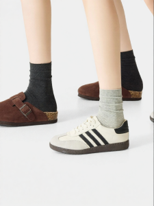 Anti-Odor Antibacterial Seamless Cotton Yarn Mid-Calf Socks