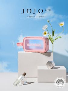 JOJO LIFE | Túi Đựng Đồ Toiletries Trong Suốt Chống Nước Dung Lượng Lớn