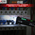 Victor Multi-Function High-Voltage Electric Tester Pen with Sound And Light Alarm Digital Voltage Indicator Handheld Device. 