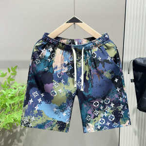 Classy Trendy Floral Shorts Mens Summer Thin Casual Fifth Pants Trendy Fashion Pirate Shorts Outwear Large Trunks