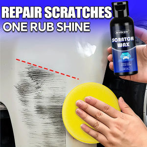 NanoTech Scratch Remover Wax - 3Min Repair/Color-Adaptive No Tools & HydroShield UV Protection