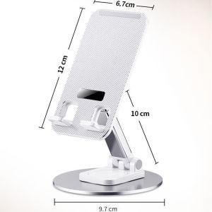 Portable Desktop Phone Stand 360 Degree Rotatable Adjustable Tablet Support Bracket