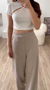 Severli Nara Knit Pants | Celana Knit | Celana Rajut | Kulot Rajut | Kulot Korea