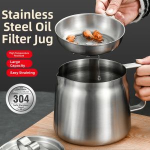 Heavy Duty Large Capacity Oil Filtering Pitcher