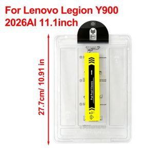 2Pcs Easy Installation Anti-scratch For Lenovo Legion Y900 2026AI Tablet Dust-Free Chamber Tempered Glass Screen Protector