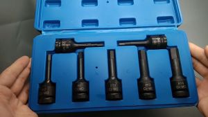 IMPACT HEX SOCKET 1/2 INCH CR-MO H4-H10