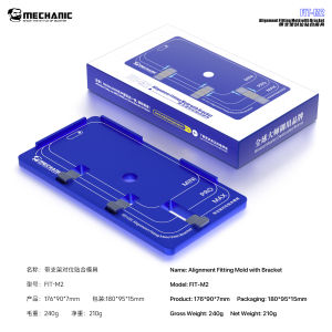 MECHANIC FIT-M2 Alignment Fitting Mold with Bracket Magnetic Slide Rail for Phone Repair Fixing Alignment Bracket Fixture Tools
