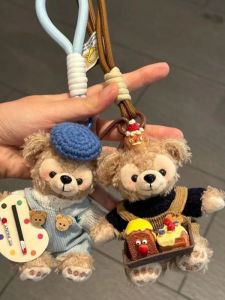 Cute Teddy Bear Plush Keychain Couple Gifts Bag Accessories Lovely Doll Eyewear for Girls Perfect Pendant from China