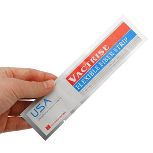 แผ่นใยแก้วสำหรับงานทันตกรรม 1 ชิ้น แผ่นใยแก้วยืดหยุ่นสำหรับงานคอมโพสิต แผ่นเรซินสำหรับบูรณะฟัน วัสดุสำหรับงานทันตกรรมจัดฟัน