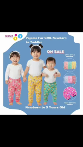 6 Pcs Single Pajama for Girl Sleepwear Newborn to Toddler Clothing Set  Non Faded Cute Prints 0 to 4 yrs old