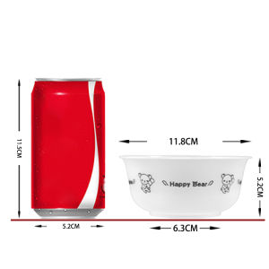 Thickened Disposable Bowl Outdoor Camping Food Grade Uncovered Childrens Bowl Simple Home Use Degradable Tableware