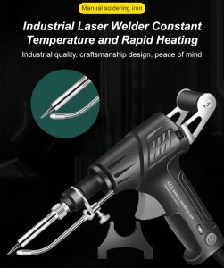 🔥60w Soldering Iron✨Automatic Portable Soldering Gun Internal Heating Manual Soldering Handheld Soldering Gun Set Free tin Welder Welding equipment electronics internal heat Removable Wire Shelf heating core