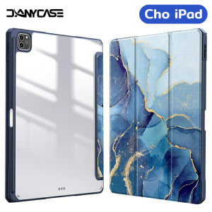DANYCASE cho vỏ Ốp ipad bìa cho iPad 11th A16 10th Gen Air 11 13 M2 M3 M4 Air 4th 5th 10.9 Pro 11 13 M5 M4 2020-2022 Pro 12.9 7/8/9 thế hệ 10.2 5/6 9.7 mini 6 mini 7 A17 Pro 8.3 rõ ràng mặt sau bằng Nhựa Acrylic Bìa Tablet Bìa