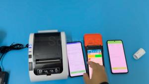 Wifi POS Thermal Receipt Printer 80mm Receipt Wireless Printer With Wifi POS Printer Compatible with Loyverse APP on iOS Android Windows Kitchen Cashier Printer with Auto Cutter Remote Control Monitor Queue Function