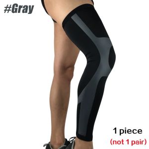 1 PCS Full Leg Compression Sleeve Knee Pads Cycling Leg Warmers Long Leg Sleeves Cycling Bicycle MTB Riding Legwarmers Men Women