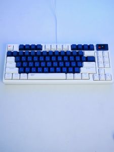 Havit Mira Pro KB884L || 83 Keys RGB Backlit Mechanical Keyboard  || White+Blue