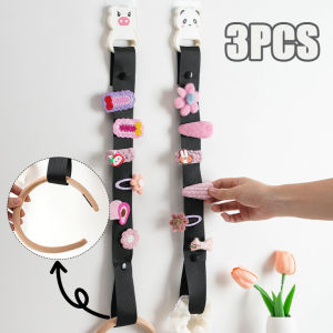 3pcs Hair Bows Organizer Wall Hanging Headband Holder Hair Clip Storage Hanger Space Saving Accessory For Children Girls Room