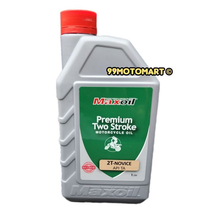 MAXOIL 2T Novice Premium Two Stroke Motorcycle Oil Original Max Oil API