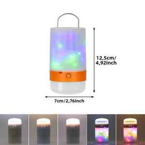 YnL | Đèn LED Cắm Trại Di Động Có Thể Sạc Lại Chống Nước Đèn Lồng Ngoài Trời Đèn Khẩn Cấp Đèn Ngủ Sân Vườn Với Độ Sáng Có Thể Điều Chỉnh