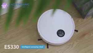 Robot Hút Bụi Lau Nhà ES330 Đa Năng Lau Quét Hút Lực Hút Mạnh 3000PA Cảm Ứng Bật Tắt Dung Lượng Pin Trâu Hộp Đựng Rác Lớn