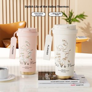 Dual Use Hot & Cold Insulated Stainless Steel Mug