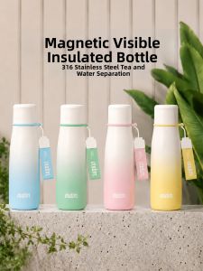 Attractive Tea Water Separation Thermos Cup For Women