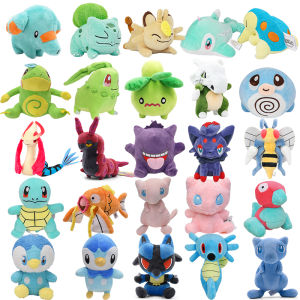 Takara Tomy | Poekomon Piplup Milotic Zorua Beedrill Stuffed Anime Plush Toys Kawaii Cyndaquil Smoliv Mew Bulbasaur Horsea Peluche Dolls Gifts