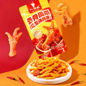 XIAO HU DUCK | Red Sour and Spicy Crisp Bamboo Shoots Boneless Chicken Feet
