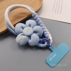 สร้อยข้อมือโทรศัพท์ผ้าฝ้ายสั้นแบบยืดหยุ่นสบายสำหรับผู้หญิง สร้อยข้อมือโทรศัพท์แบบยืดหยุ่นทนทาน สไตล์สตรีทแวร์แฟชั่น