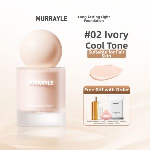 MURRAYLE | Long-lasting Oil-control Moisturizing Nourishing Powder Foundation