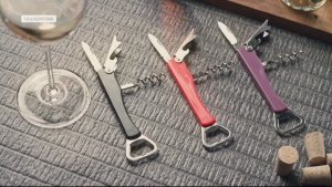 Tramontina Harmoniza Opener with Corkscrew and Pocket Knife