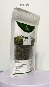 ALAMEE Green Tea Teh Hijau Organik Organic Kering Greentea Minuman Herbal 25gr