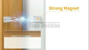 High Quality Magnetic Door Lock Cupboard Hidden Automatic Door Stopper Closer Lock