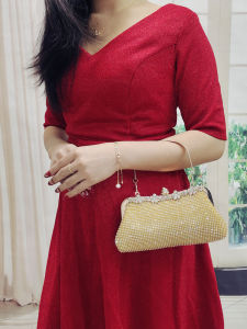 Dinner Clutch New New Arrival Diamond Clutch Cheongsam Match Handbag Ladies Evening Dress Elegant Banquet Bag